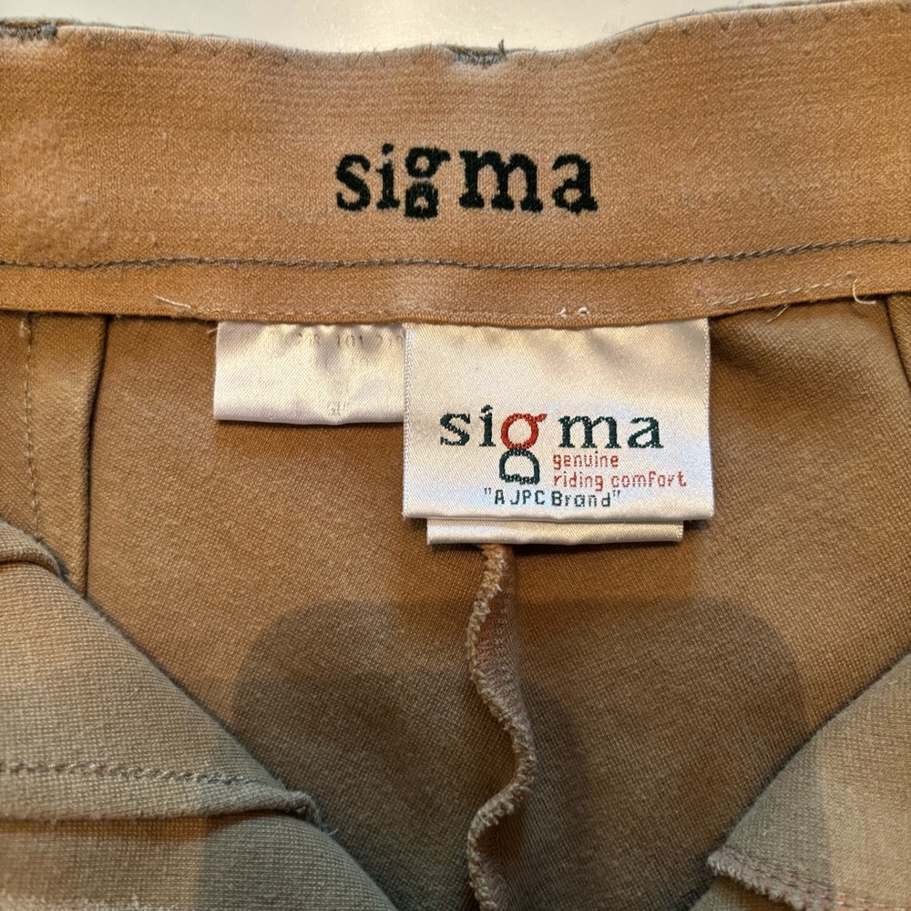 Sigma Beauty Tan Riding Pants - Picture 3 of 10